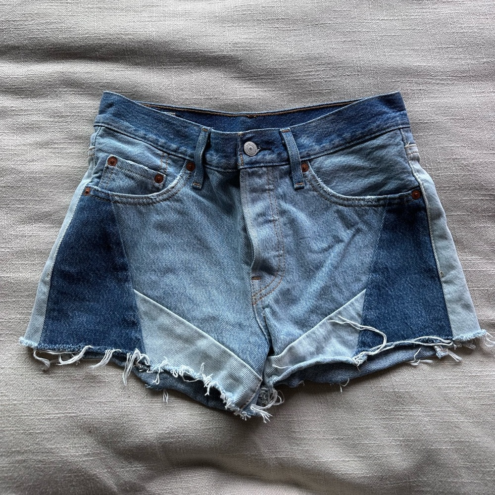 RARE multi colored Levi’s shorts
